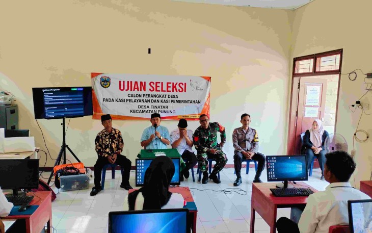Ujian Seleksi Calon Perangkat Desa