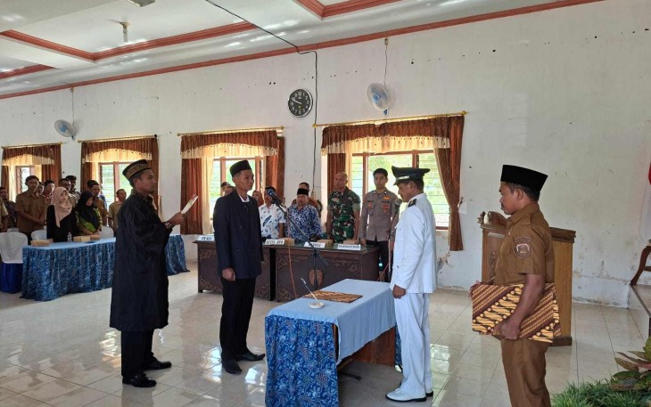 Pelantikan Kasun Gabeng