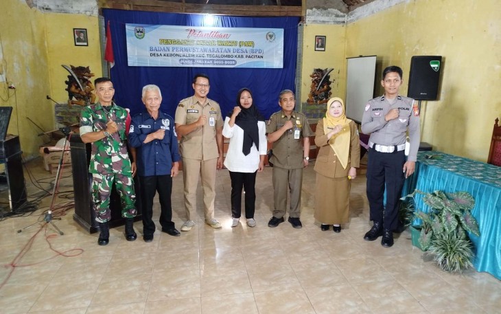 Pelantikan BPD wilayah desa binaan