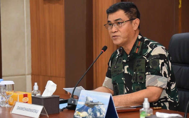 Dankoharmatau Marsekal Pertama TNI Rudolf Presley Buulolo