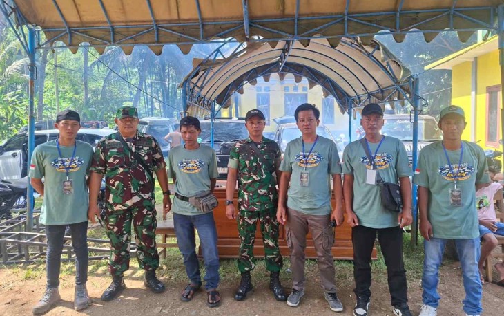 Pengamanan kegiatan komunitas motor di wilayah desa binaan