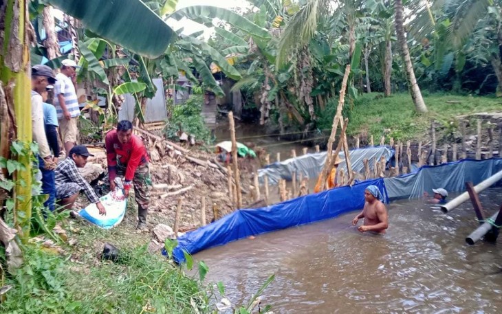 Pembangunan jembatan 