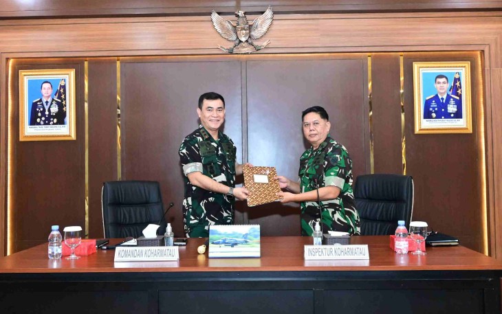 Dankoharmatau Marsda TNI Rudolf P. Buulolo