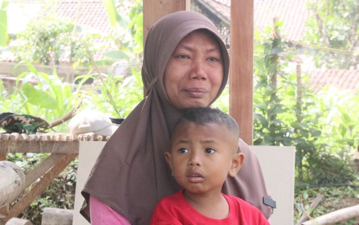 Ibu Sumana penerima program RTLH 