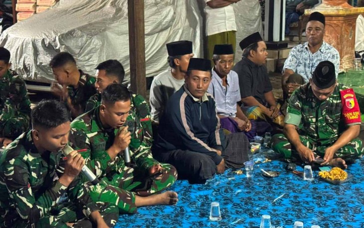 Tasyakuran bersama warga desa Ledok Tempuro