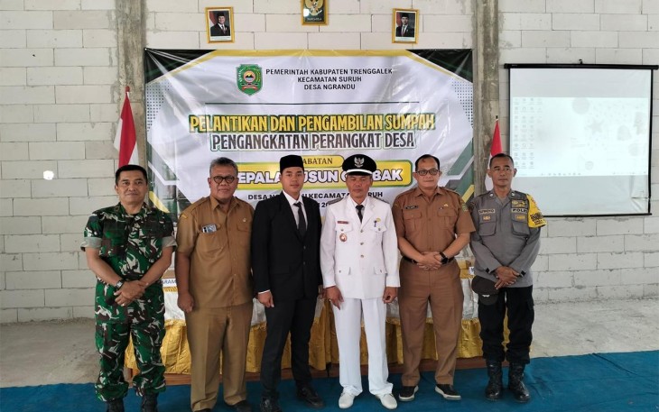 Pelantikan sumpah jabatan Kasun