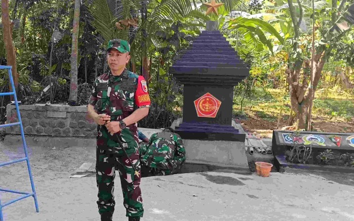 Dansatgas TMMD ke-129 Kodim 0821/Lumajang Letkol Arh Anton Subhandi