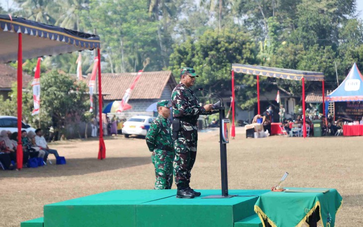 Upacara penutupan TMMD ke-129 