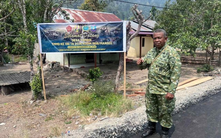 Program TMMD ke-130 Kodim 1808/Mansel