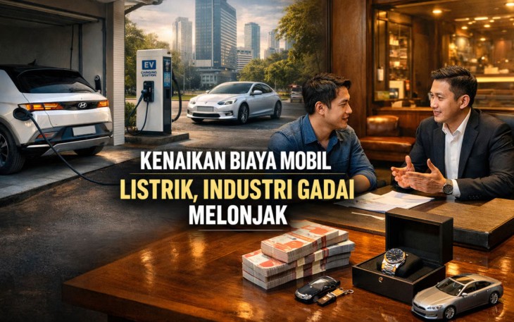 Dampak Langsung Kenaikan Biaya Kepemilikan Mobil Listrik, Industri Gadai Ikut Terdorong