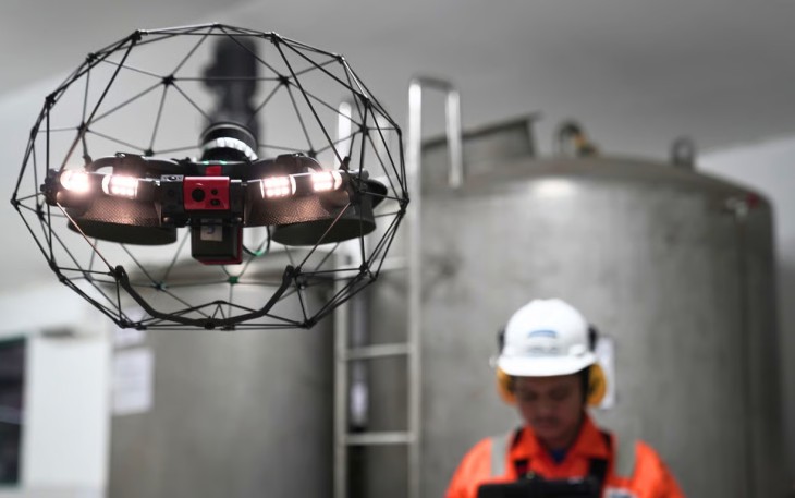 Drone untuk Inspeksi Ruang Terbatas
