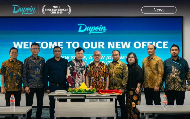 Dupoin Futures Resmikan Head Office Baru di Centennial Tower