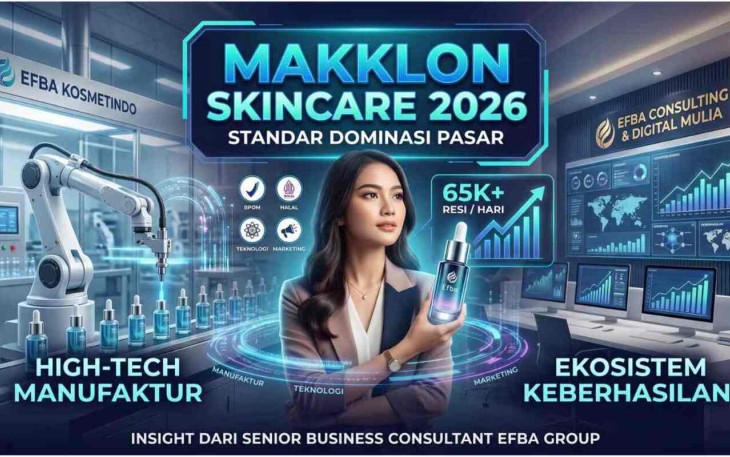 Efba Kosmetindo Dorong Standar Baru Brand Skincare