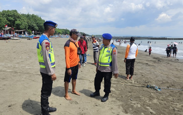 Polresta Cilacap Intensifkan Pengamanan Objek Wisata