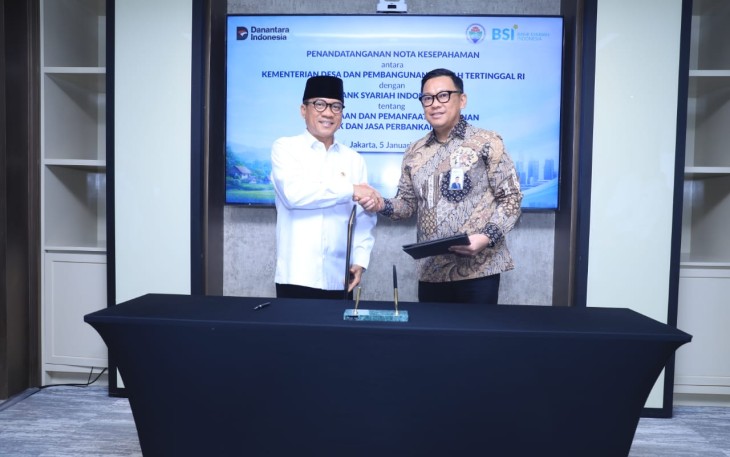 Mendes Yandri Gandeng Bank Syariah Indonesia
