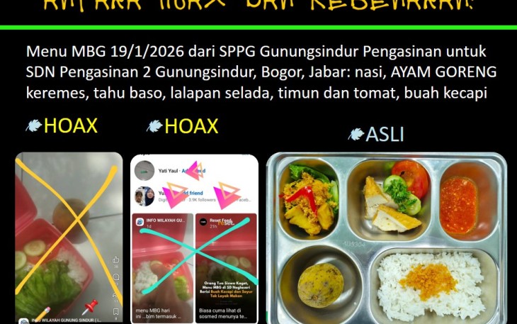 Ilustrasi gambar dari video hoaks