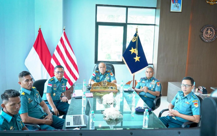 Dankodaeral IX Laksamana Muda TNI Hanarko Djodi Pamungkas 