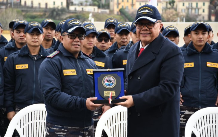 KRI Prabu Siliwangi-321 Bertolak dari Italia 
