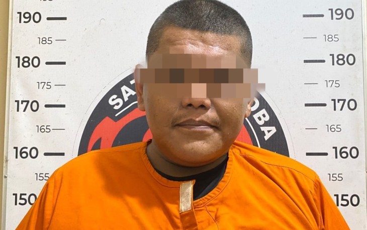Terduga Pelaku Saat Diamankan 
