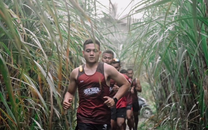 Lari gembira prajurit Brigif 18/Trisula