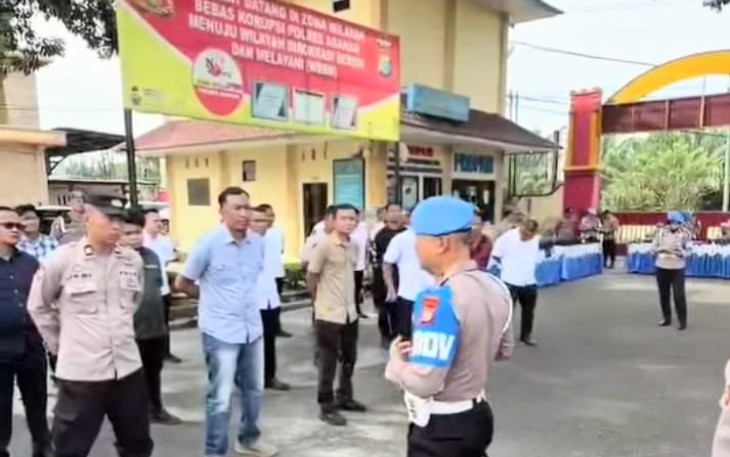 Gaktibplin di Polres Asahan