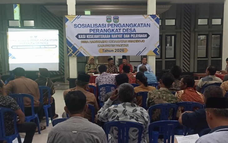  Sosialisasi Pengangkatan Perangkat Desa Hadiwarno