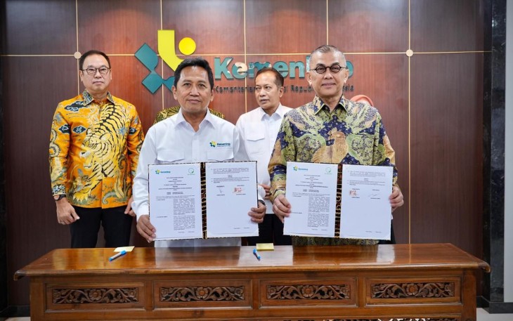 Kemenkop dan Green X Teken MoU di Jakarta, Senin (20/4)
