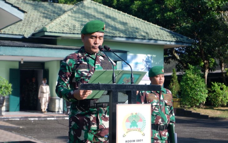 Kasdim 0801/Pacitan Mayor Inf Muhajir TS