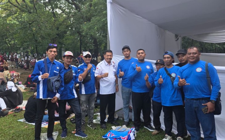Anggota Komisi E DPRD Jawa Timur, Suwandy Firdaus, menanggapi aksi buruh yang digelar Jumat (1/5/2026)