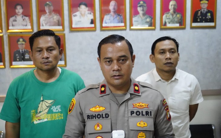 Kapolsek Kalideres Kompol Rihold Sihotang