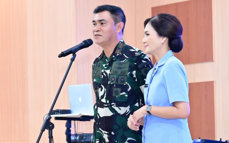 Dankoharmatau Marsekal Pertama TNI Rudolf Presley Buulolo