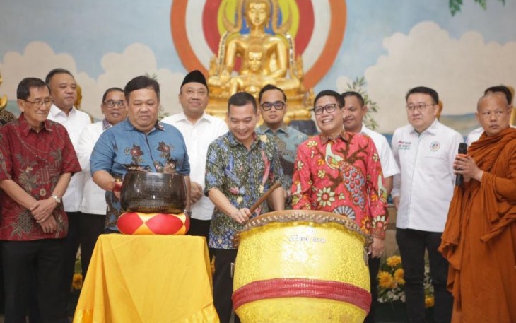 Refleksi Nasional Waisak 2026 di Klenteng Boen Tek Bio Tangerang