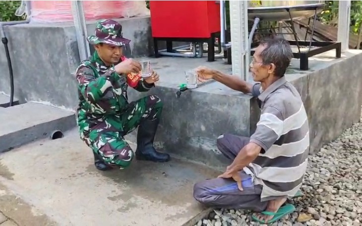 Air bersih siap minum desa Sukorejo