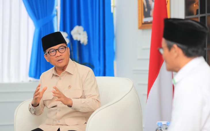 Menteri Desa dan Pembangunan Daerah Tertinggal (Mendes PDT) Yandri Susanto menerima audiensi Rektor Universitas Islam Negeri Sultan Maulana Hasanuddin (UIN SMH) Banten Muhammad Ishom beserta jajaran di kantor Kemendes PDT, Jakarta, Selasa (2/6/2026)