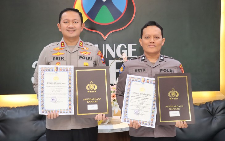 Polres Magetan Raih Penghargaan IKPA Sempurna dari Kapolri dan Dirjen Perbendaharaan Prov Jatim