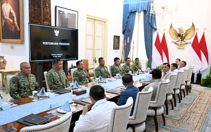 Panglima TNI Laporkan Perkembangan Program Strategis TNI kepada Presiden Prabowo Subianto