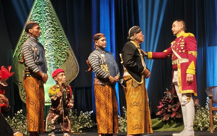 Dandim Karanganyar Apresiasi Kesuksesan Pentas Kethoprak "Babad Karanganyar"