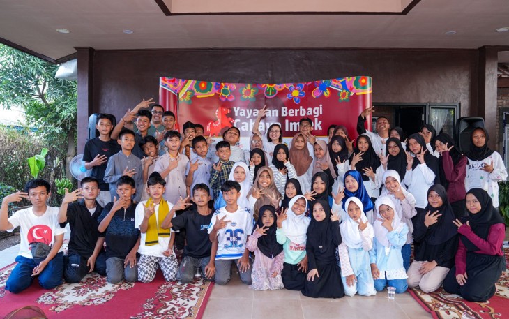 Wakil Menteri Ekonomi Kreatif, Irene Umar, mengunjungi Teras Aksara di Bekasi, Jawa Barat, Jumat (19/6/2026).
