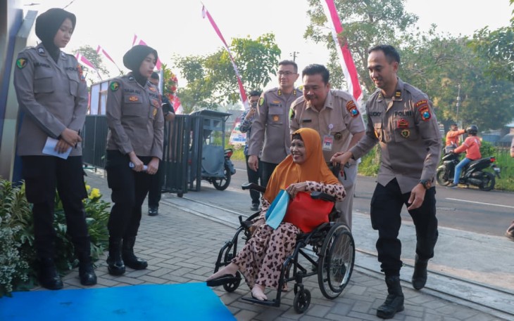Polda Jatim Gelar Bakkes Layani 2.500 Warga di RS Bhayangkara Jombang