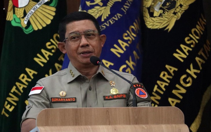 Kepala Badan Nasional Penanggulangan Bencana (BNPB), Letjen TNI Dr. Suharyanto, S.Sos., M.M