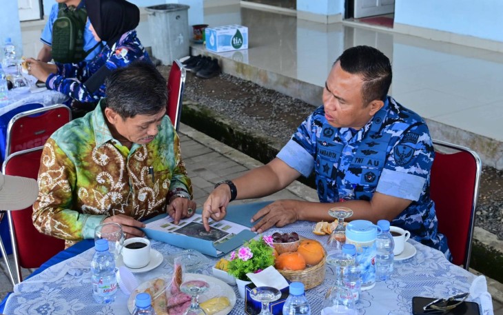 Lanud Sjamsudin Noor dan ULM Rancang Sistem Pengembangan Pertanian Terpadu Untuk Mendukung Ketahanan Pangan Nasional