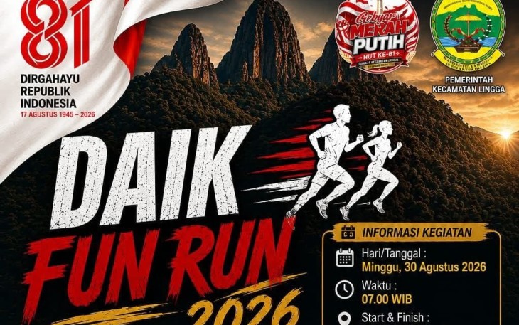 Daik Fun Run 2026 Meriahkan HUT ke-81 RI