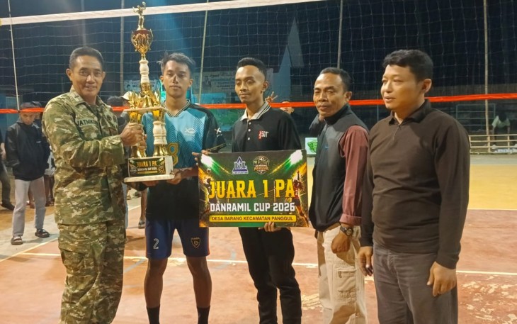 Danramil Panggul Cup 2026 Jadi Ajang TNI Cetak Bibit Atlet Voli Berprestasi