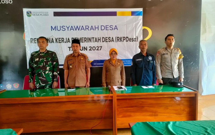 Hadiri Musdes Dalam Rangka Penyusunan RKPDesa Ploso, Sertu Fandi Tegaskan Siap Bangun Sinergi