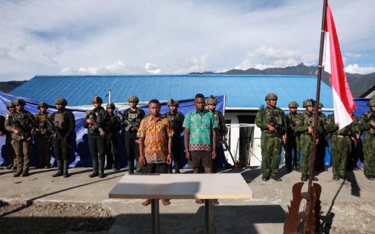 Dua Eks Anggota OPM Kembali ke NKRI