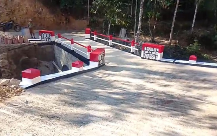 Jembatan Aramco Sungai Nolagi Nawangan