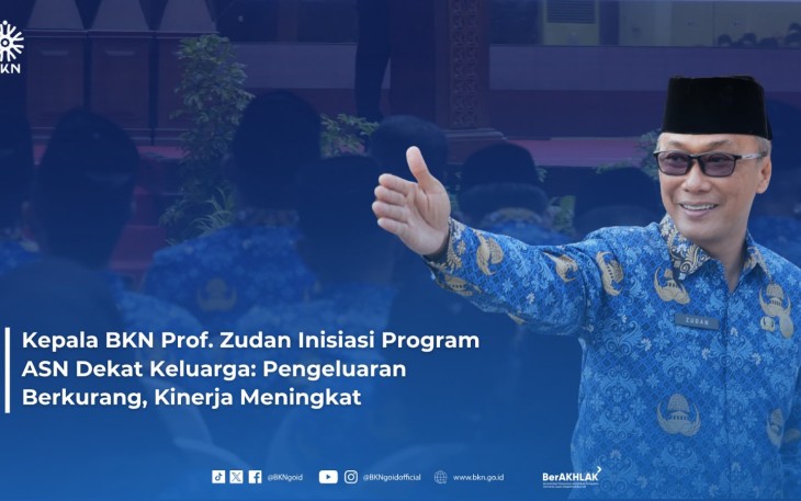 Kepala BKN, Prof. Zudan