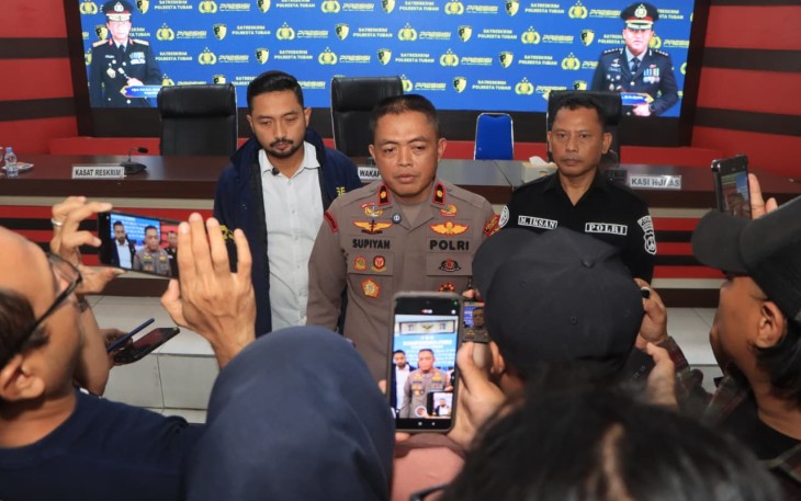 Polresta Tuban Amankan 8 Tersangka Pengeroyokan di 4 Lokasi
