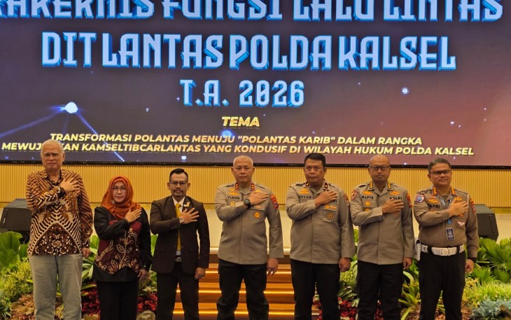 Rakernis Polda Kalsel 2026 Hadirkan Motivator Nasional