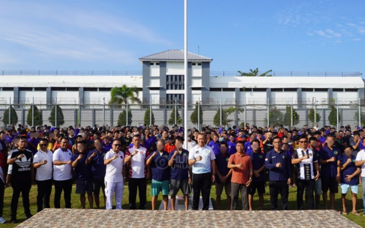 Lapas Narkotika Langkat Bagikan Perlengkapan Harian WBP dan Nutrisi Lansia